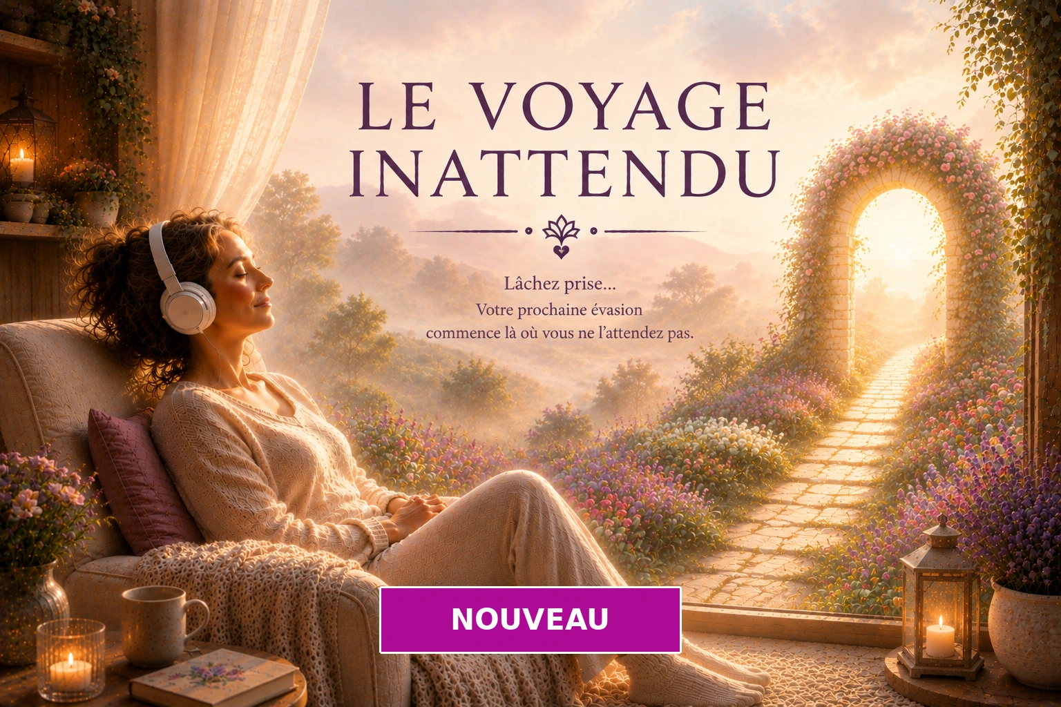 Le Voyage inattendu – séance d'auto-hypnose immersive de 30 minutes